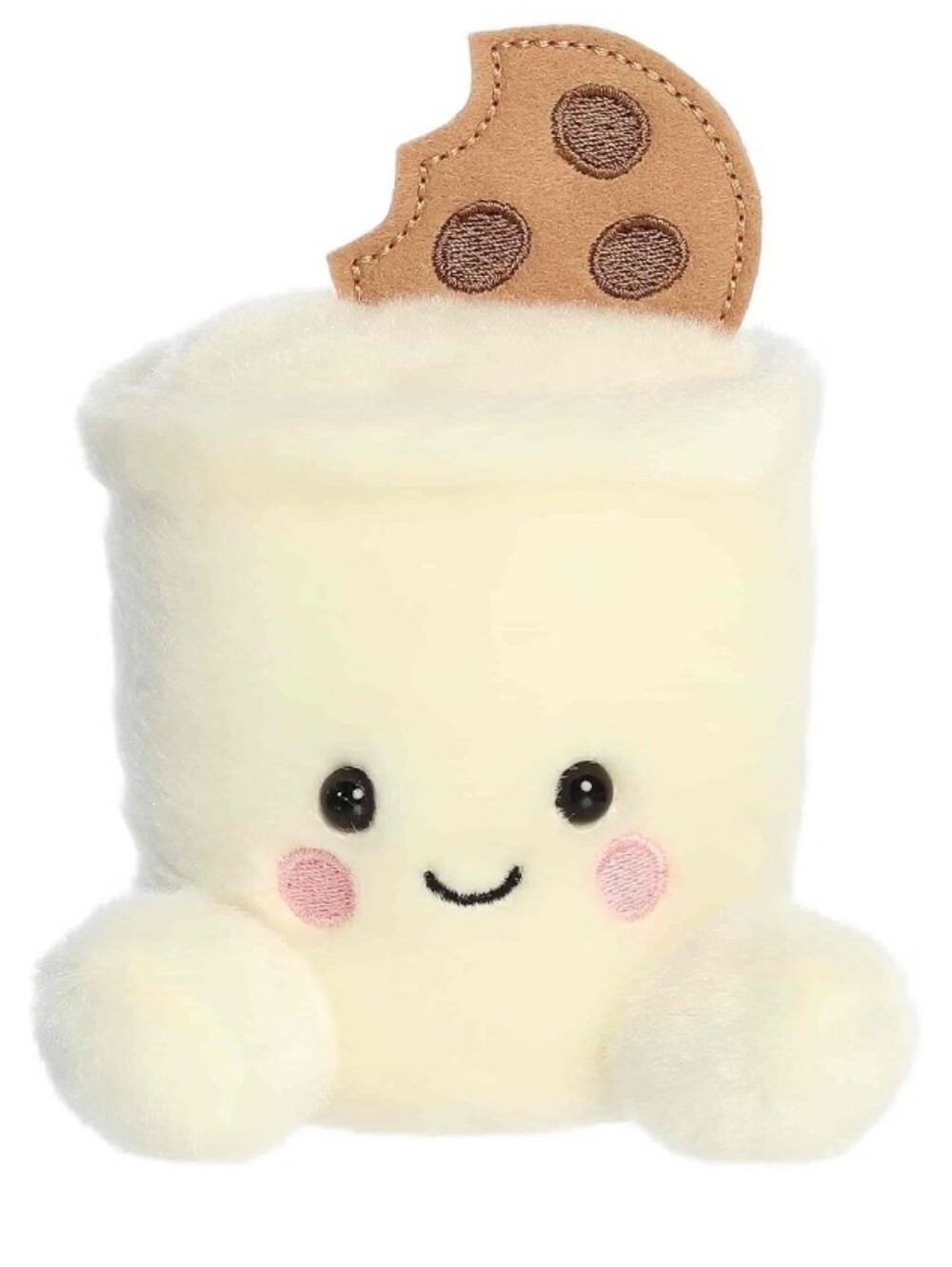 Kids Aurora Duncan The Milk And Cookies 4" Palm Pal Plush Stuffy NEW WITH TAGS